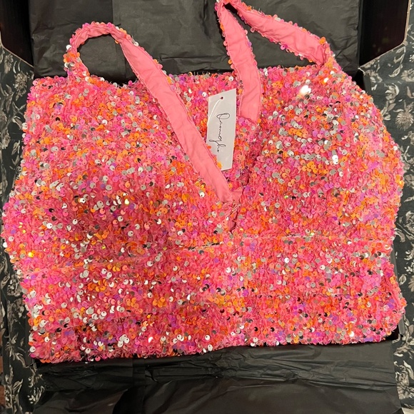 LIZA Sequin Set in TOURMALINE - Picture 4 of 6